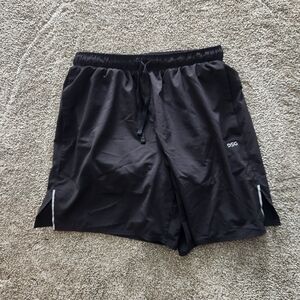 DSG Men's Black Athletic Running Shorts